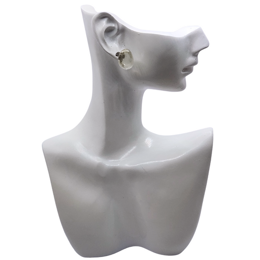 Boucles d'Oreilles Chips Mixte en Citrine Naturelle