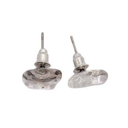 Boucles d'Oreilles Chips Mixte en Citrine Naturelle