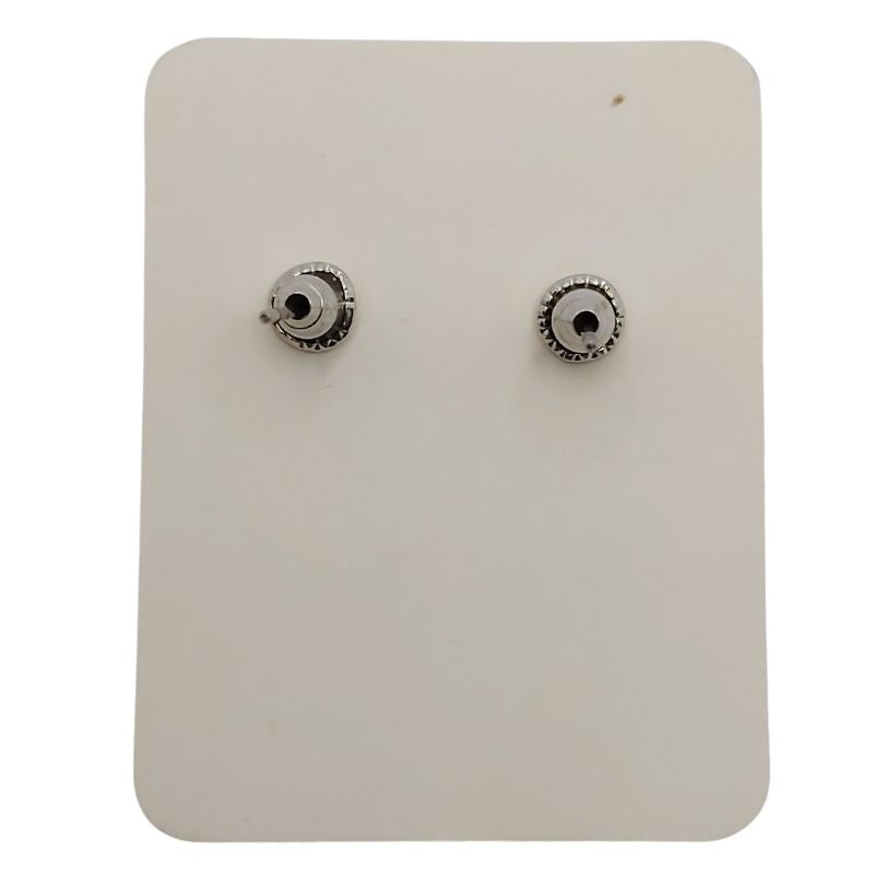 Boucles d'Oreilles Chips Mixte en Œil de Tigre Naturel