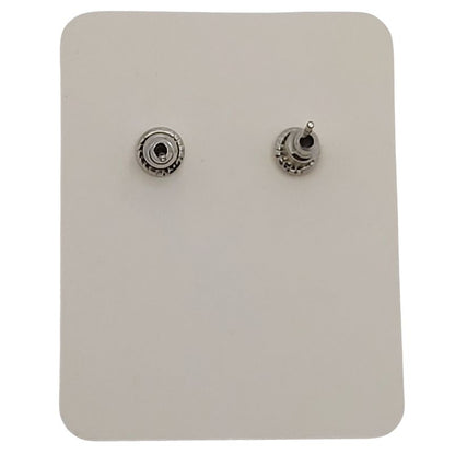 Boucles d'Oreilles Chips Mixte en Pierre de Soleil Naturelle