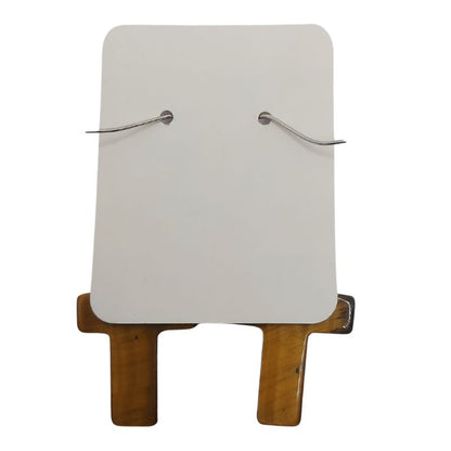 Boucles d'Oreilles en Croix - Oeil de Tigre Naturelle