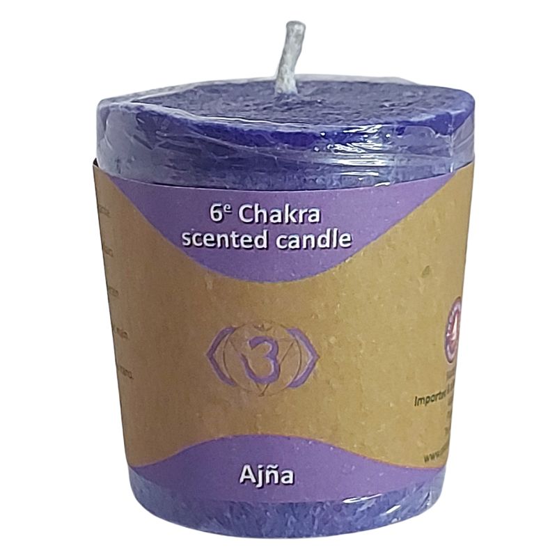 Bougies Votives Parfumées au 7 Chakras