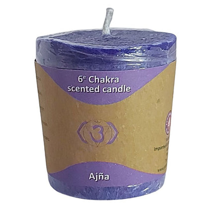 Bougies Votives Parfumées au 7 Chakras