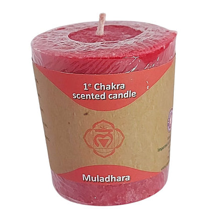 Bougies Votives Parfumées au 7 Chakras