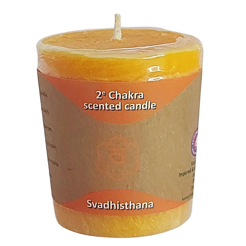 Bougies Votives Parfumées au 7 Chakras