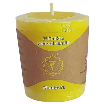 Bougies Votives Parfumées au 7 Chakras