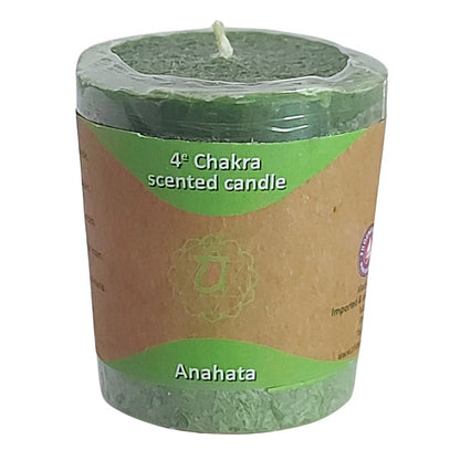 Bougies Votives Parfumées au 7 Chakras