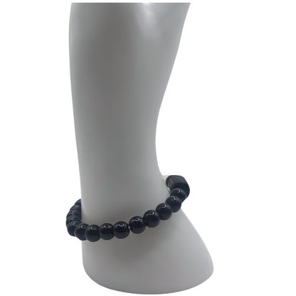 Bracelet Constellation Balance en Onyx Noir - Unisexe - Litho Natura