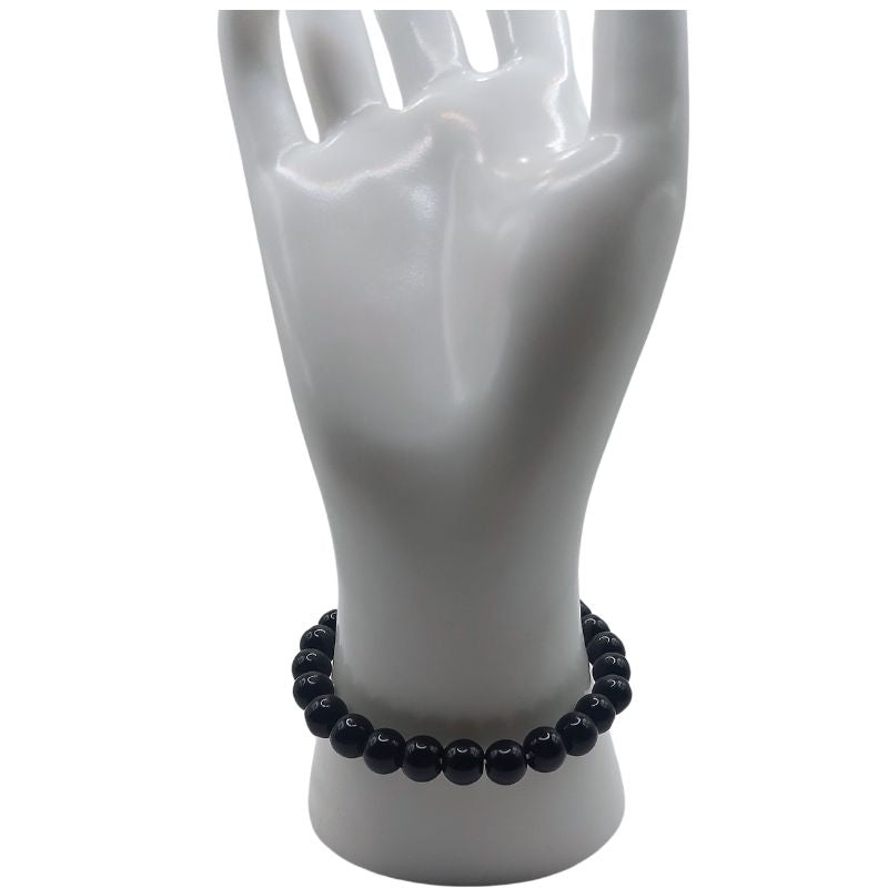 Bracelet Constellation Balance en Onyx Noir - Unisexe - Litho Natura