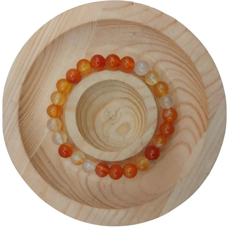 Bracelet Enfant en Pierre - Cornaline - Litho Natura