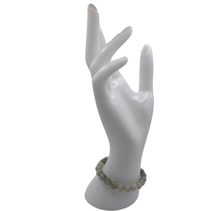 Bracelet Extensible en Pierres Naturelles - Labradorite - Litho Natura