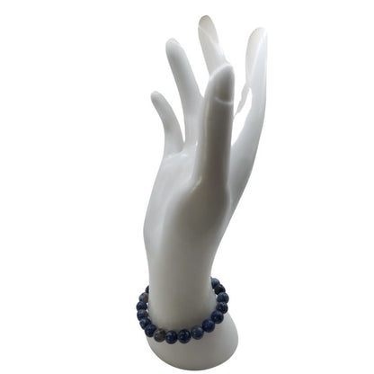 Bracelet Extensible en Pierres Naturelles - Sodalite - Litho Natura