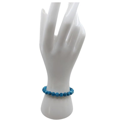 Bracelet Extensible en Pierres Naturelles - Apatite - Litho Natura
