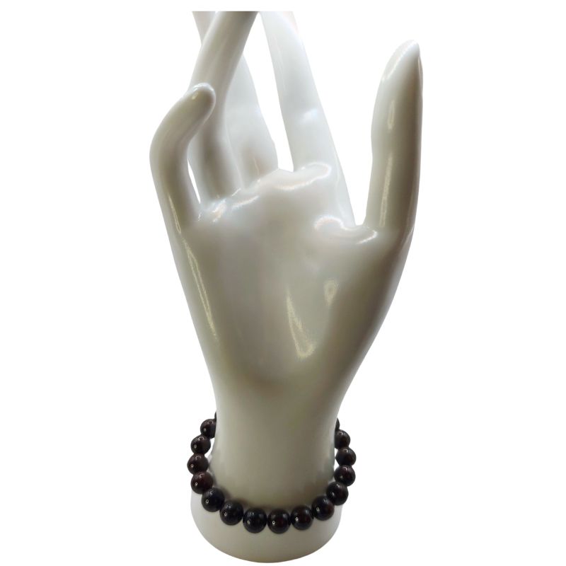 Bracelet Extensible en Pierres Naturelles - Grenat - Litho Natura