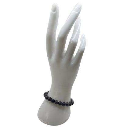 Bracelet Extensible en Pierres Naturelles - Iolite - Litho Natura