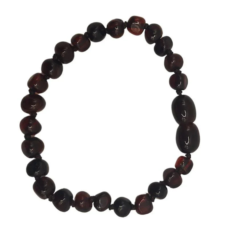 Bracelet Bébé Ambre Cérise - Qualité AA - Litho Natura