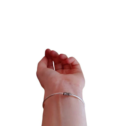 Bracelet en Labradorite - Protection et Élégance en Laiton Ajustable