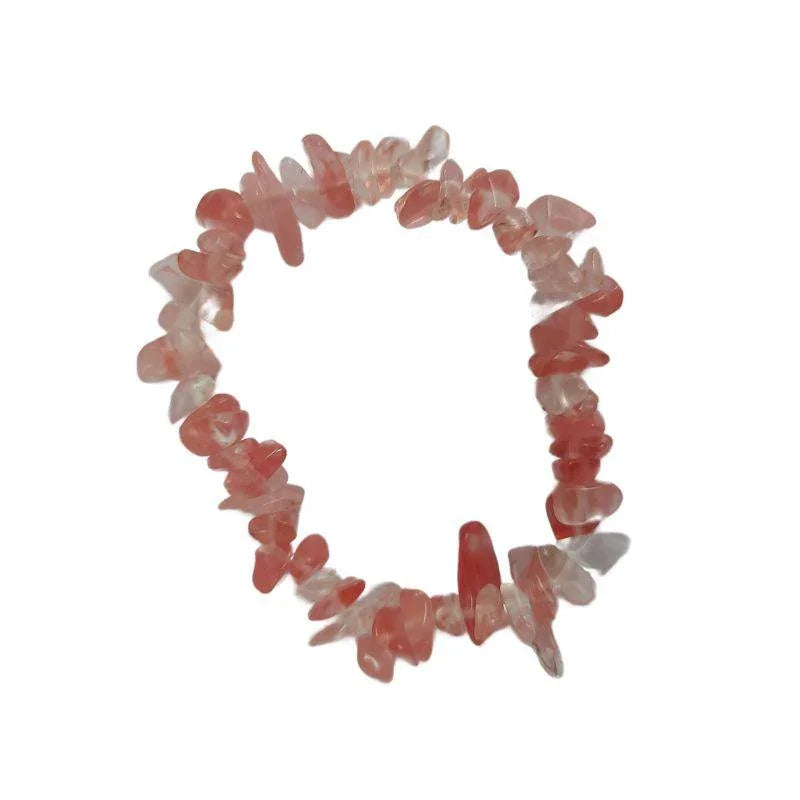 Bracelet Baroque en Quartz Cérise pour Enfants - Litho Natura