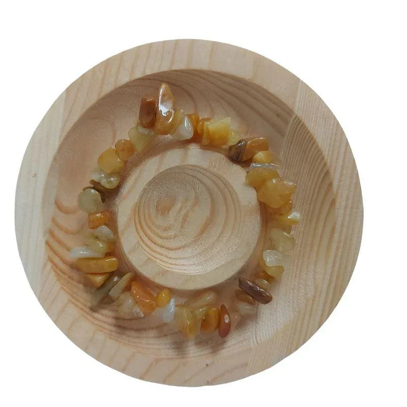 Bracelet Jade Jaune pour Enfant - Litho Natura