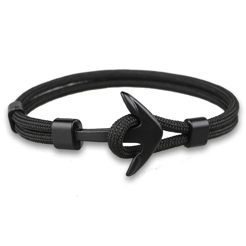 Bracelet Unisexe en Double Corde Tressée avec Obsidienne – Élégance et Protection - Litho Natura