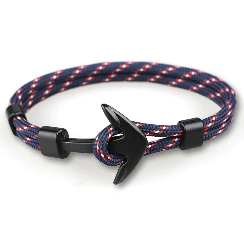 Bracelet Unisexe en Double Corde Tressée avec Obsidienne – Élégance et Protection - Litho Natura