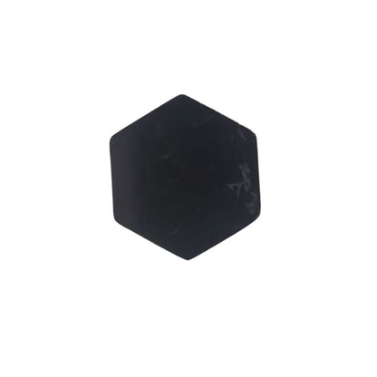 Shungite Naturelle Aimantée – Forme Hexagonale