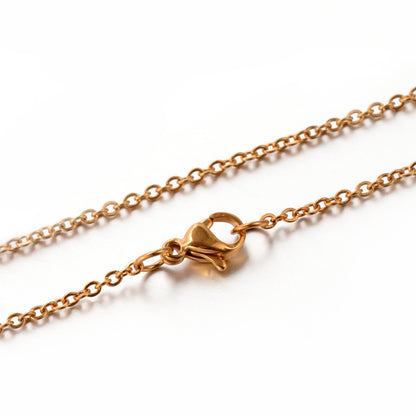 Chaîne en Acier Inoxydable pour Hommes et Femmes – Élégance Durable - Litho Natura