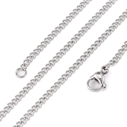 Chaîne en Acier Inoxydable pour Hommes et Femmes – Élégance Durable - Litho Natura