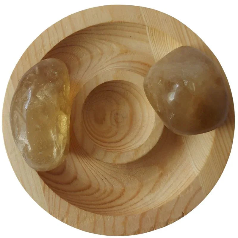 Pierres Naturelles Roulées Citrine - Qualité A - Litho Natura