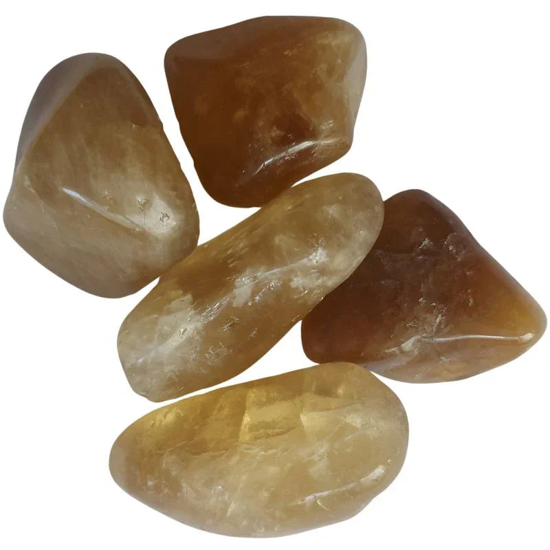 Pierres Naturelles Roulées Citrine - Qualité A - Litho Natura