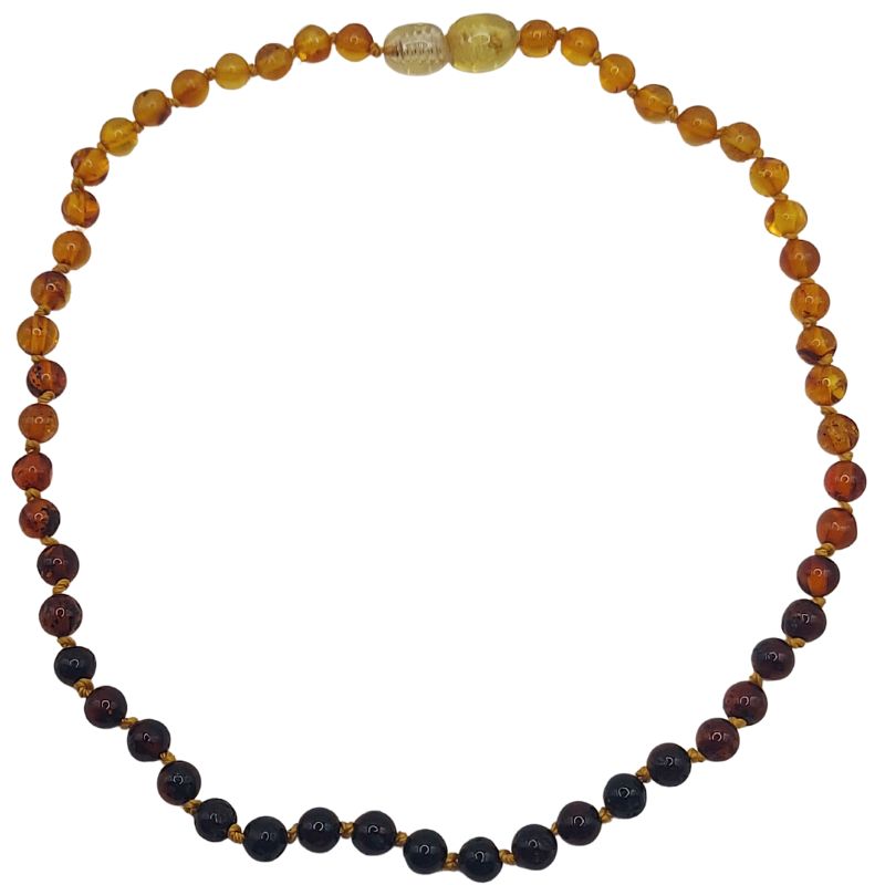 Collier Bébé en Ambre Mixte - Qualité AA