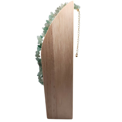 Collier Chips en Aventurine Verte – Protection & Sérénité