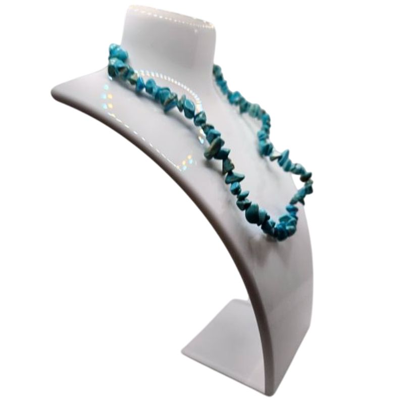 Collier Chips en Turquoise – Protection & Sérénité