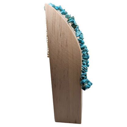 Collier Chips en Turquoise – Protection & Sérénité