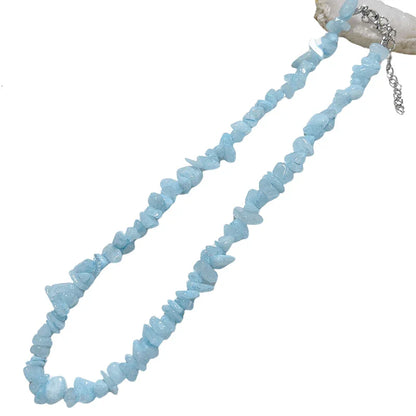 Collier en Pierre Brute Naturelle - Énergie et Élégance - Litho Natura