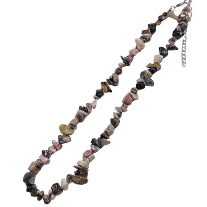Collier en Pierre Brute Naturelle - Énergie et Élégance - Litho Natura