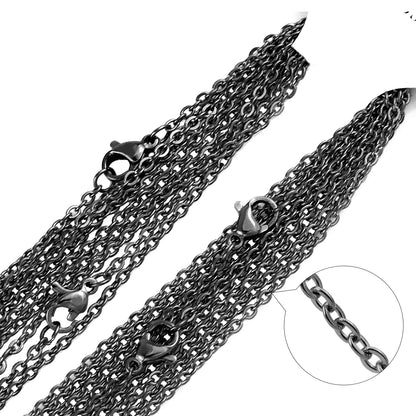 Chaîne en Acier Inoxydable pour Hommes et Femmes – Élégance Durable - Litho Natura