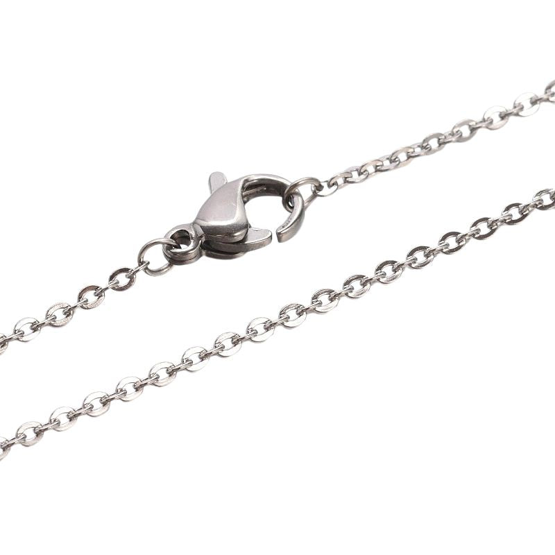 Chaîne en Acier Inoxydable pour Hommes et Femmes – Élégance Durable - Litho Natura