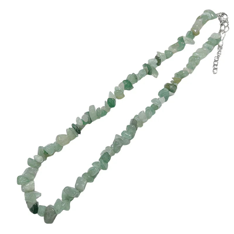 Collier en Pierre Brute Naturelle - Énergie et Élégance - Litho Natura