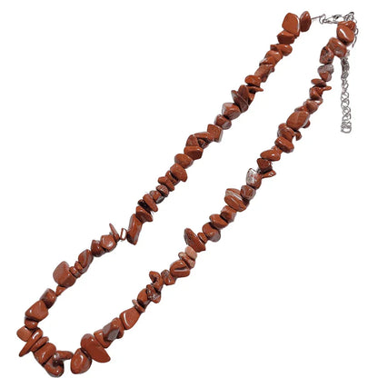 Collier en Pierre Brute Naturelle - Énergie et Élégance - Litho Natura