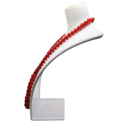 Collier en Cornaline Naturelle – Style Bohème Chic