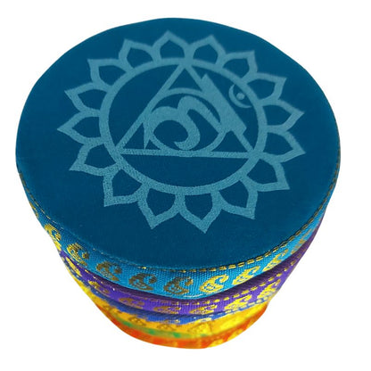 Coussins de Haute Qualité pour Bols Chantants - 7 Chakras en Harmonie