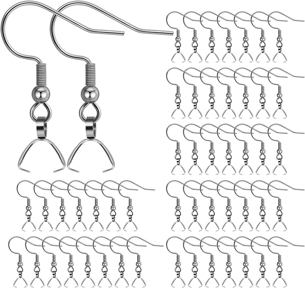 Crochets de Boucles d’Oreilles en Acier Inoxydable – DIY Bijoux