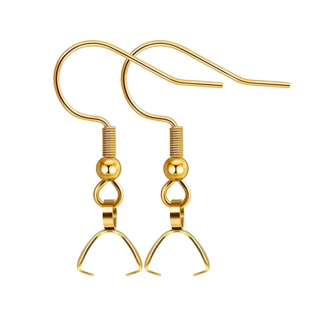 Crochets de Boucles d’Oreilles en Acier Inoxydable – DIY Bijoux