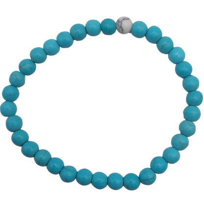 Ensemble Bracelet et Shamballa en Turquoise - Litho Natura