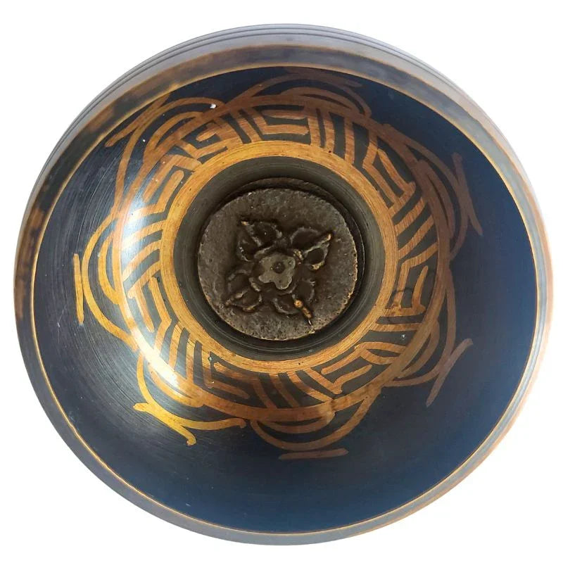 Ensemble de Bols Chantants Tibétains Faits à la Main