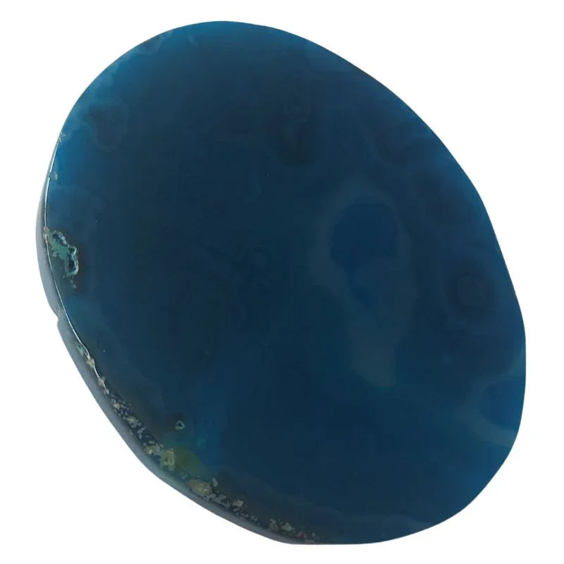 Géode d'Agate Bleue Naturelle - Litho Natura