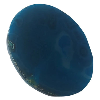 Géode d'Agate Bleue Naturelle - Litho Natura