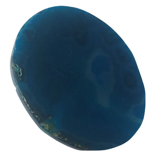 Géode d'Agate Bleue Naturelle - Litho Natura