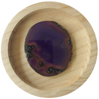 Géode d'Agate Violet Naturelle - Litho Natura